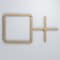 Ekena Millwork Extra Small Burnett Decorative Fretwork Wood Wall Panels, Hickory, 13 7/8"W x 7 3/8"H x 3/8"T WALW08X08X0375BURHI - alternate 6